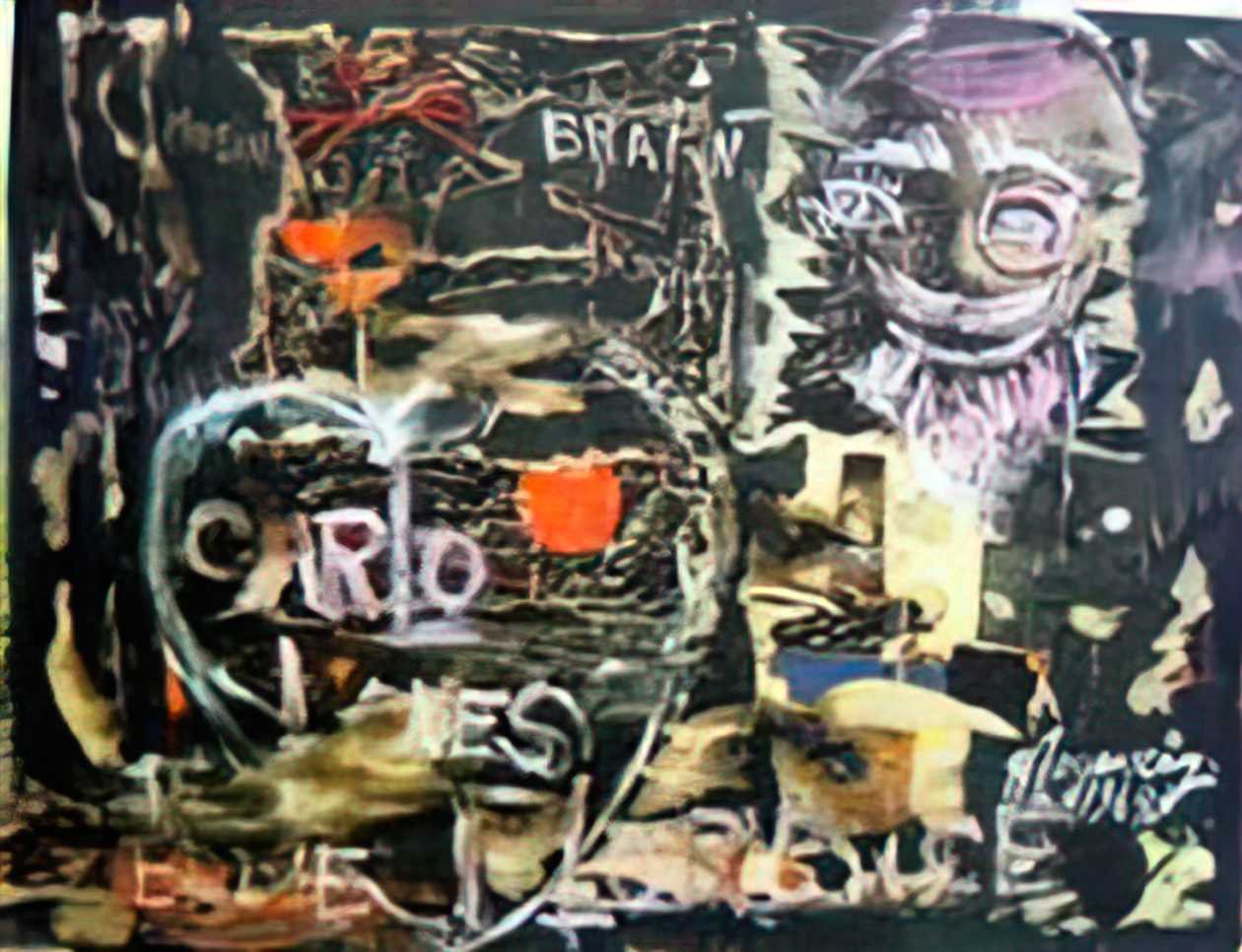 Graffiti Street Art carlo loves 1964 A4 Photo Print