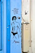 Graffiti Street Art dans nos jardins A4 Photo Print