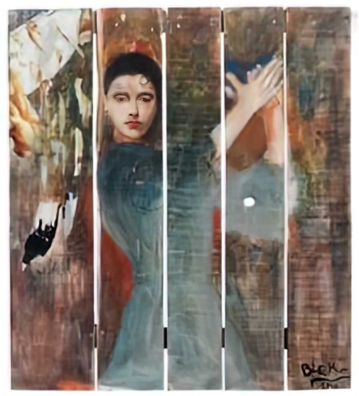 Graffiti Street Art danseuse espagnole 1990 A4 Photo Print