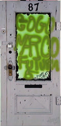 Graffiti Street Art dead meat 1966 A4 Photo Print