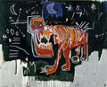 Graffiti Street Art dog A4 Photo Print