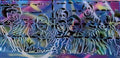 Graffiti Street Art enfants juifs 2007 A4 Photo Print