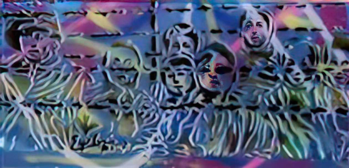 Graffiti Street Art enfants juifs 2007 A4 Photo Print