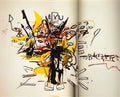 Graffiti Street Art exu A4 Photo Print