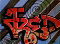 Graffiti Street Art fred 1979 A4 Photo Print