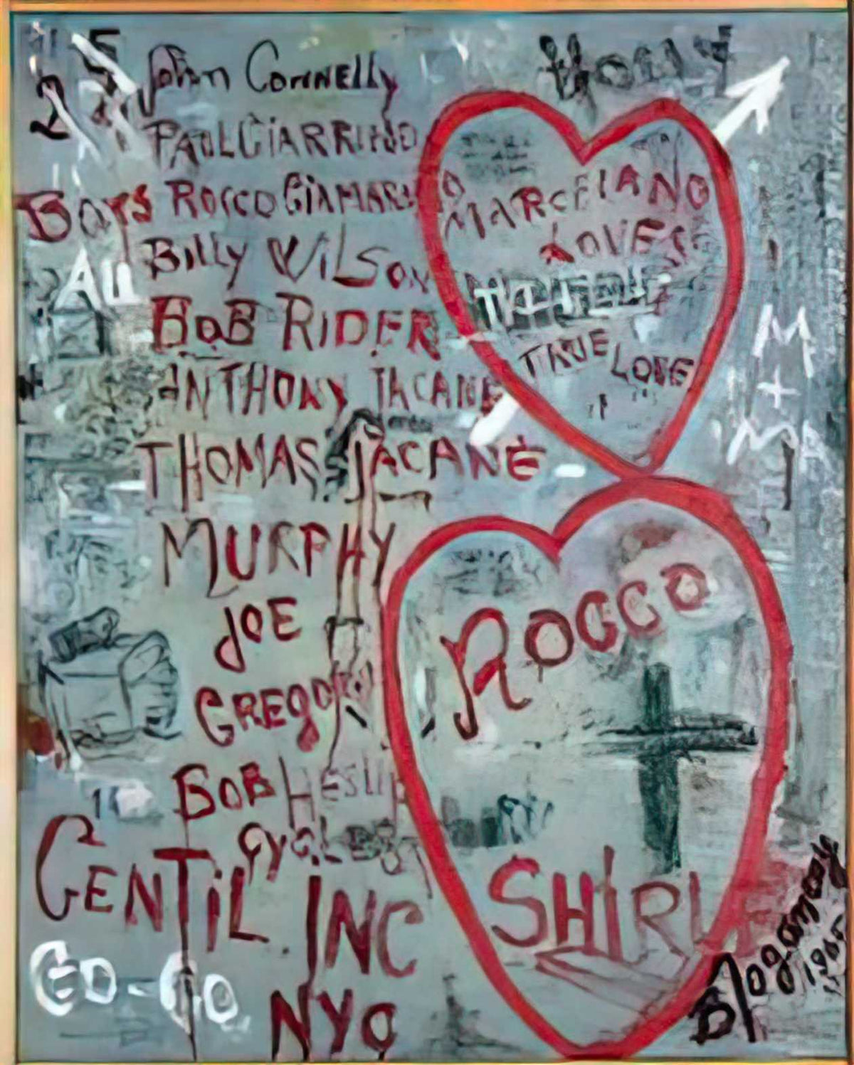 Graffiti Street Art gentil inc 1965 A4 Photo Print