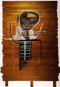 Graffiti Street Art gold griot A4 Photo Print