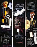 Graffiti Street Art horn players A4 Photo Print
