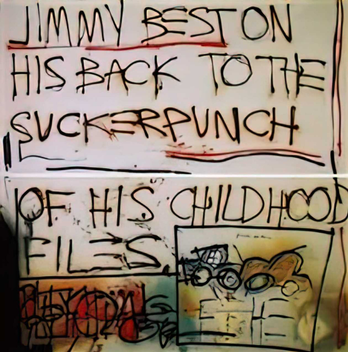 Graffiti Street Art jimmy best A4 Photo Print