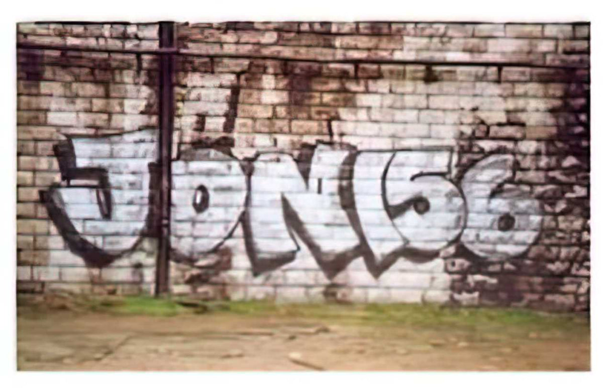 Graffiti Street Art jon156 A4 Photo Print