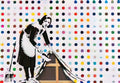 Graffiti Street Art keep it spotless defaced hirst 2007 A4 Photo Print