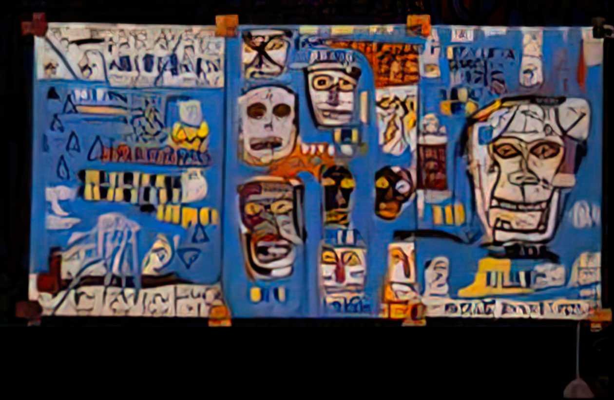 Graffiti Street Art mitchell crew A4 Photo Print