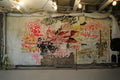 Graffiti Street Art mural collaboration with futura 2000 and jean mic A4 Photo Print