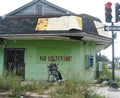 Graffiti Street Art no loitering 2008 A4 Photo Print