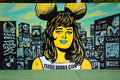 Graffiti Street Art paris xv 2010 A4 Photo Print