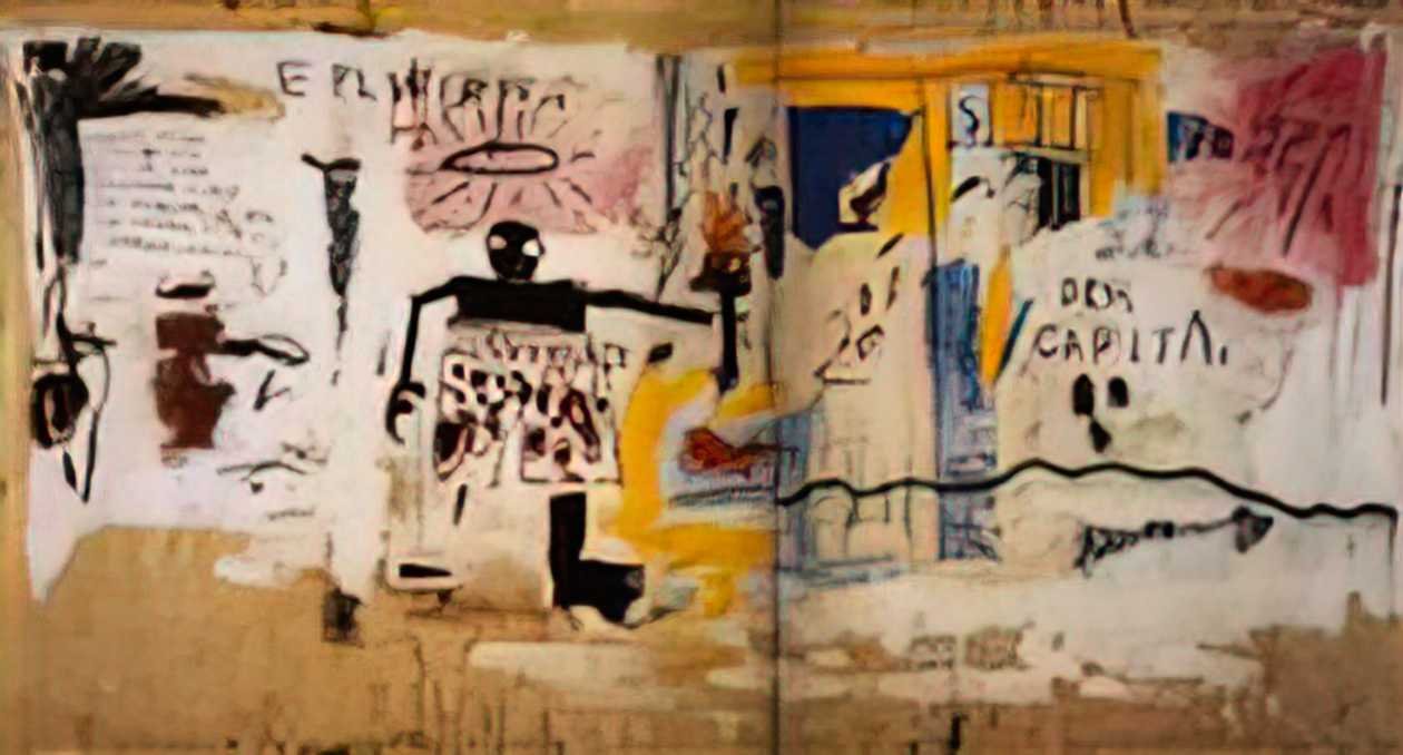 Graffiti Street Art per capita A4 Photo Print