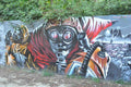 Graffiti Street Art photo Murals A4 033 (1000) A4 Photo Print