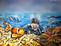 Graffiti Street Art photo Murals A4 086 (644) A4 Photo Print