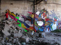 Graffiti Street Art photo Murals A4 107 BOMBIT38 A4 Photo Print