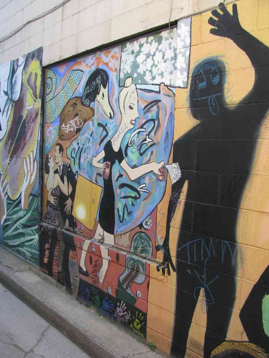 Graffiti Street Art photo Murals A4 143 (944) A4 Photo Print