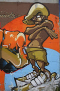 Graffiti Street Art photo Murals A4 165 (953) A4 Photo Print