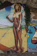 Graffiti Street Art photo Murals A4 166 (954) A4 Photo Print