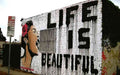 Graffiti Street Art photo Murals A4 180 (787) A4 Photo Print
