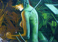 Graffiti Street Art photo Murals A4 185 (743) A4 Photo Print