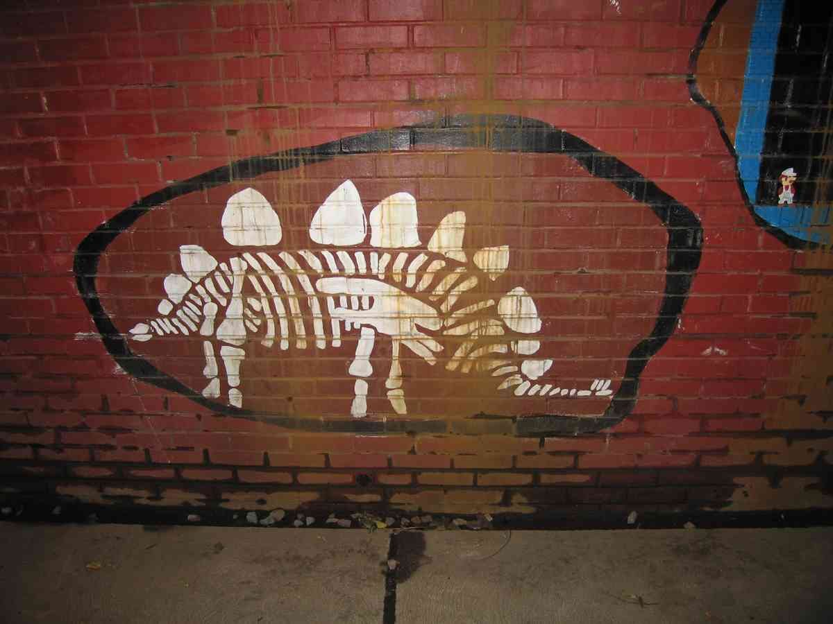 Graffiti Street Art photo Murals A4 197 (751) A4 Photo Print
