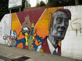 Graffiti Street Art photo Murals A4 207 (811) A4 Photo Print