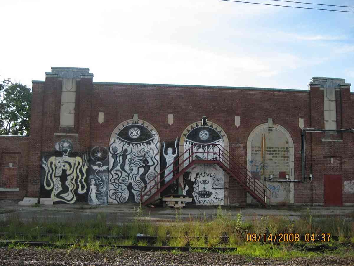Graffiti Street Art photo Murals A4 210 (763) A4 Photo Print