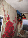 Graffiti Street Art photo Murals A4 251 (943) A4 Photo Print