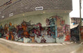 Graffiti Street Art photo Murals A4 258 pano0584 A4 Photo Print