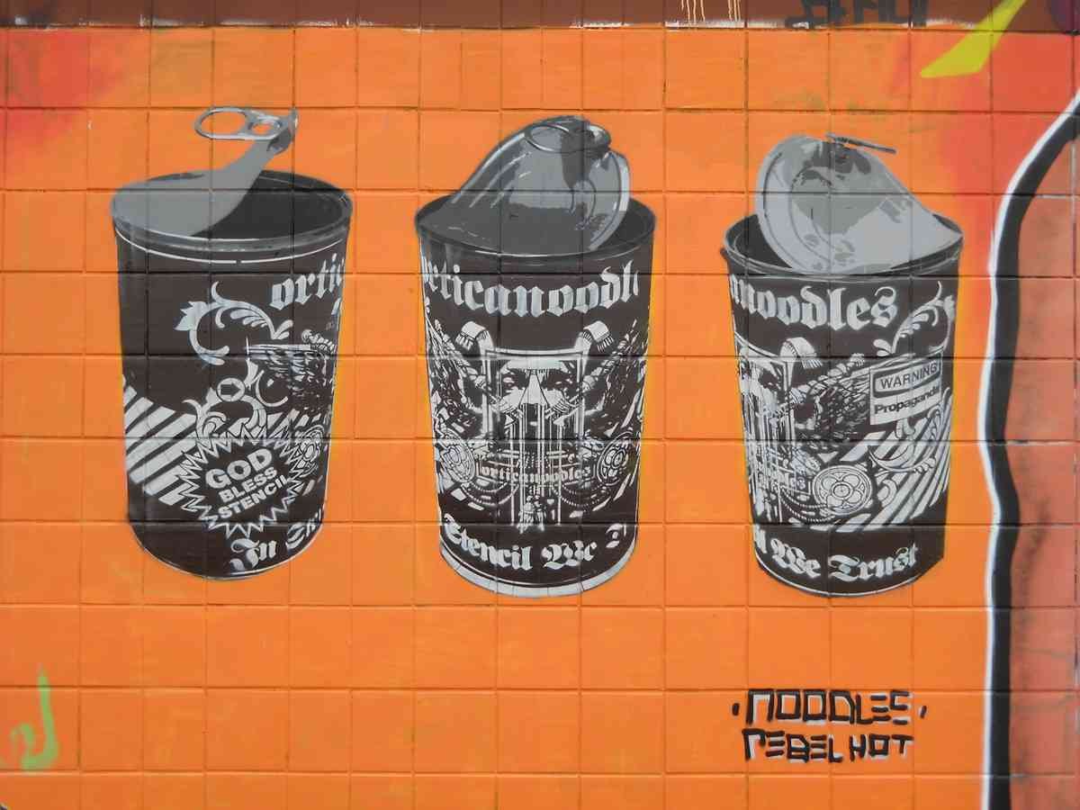 Graffiti Street Art photo Murals A4 266 chile 002 A4 Photo Print
