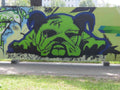 Graffiti Street Art photo Murals A4 273 (876) A4 Photo Print