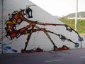 Graffiti Street Art photo Murals A4 291 (725) A4 Photo Print