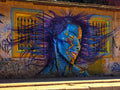 Graffiti Street Art photo Murals A4 296 (894) A4 Photo Print