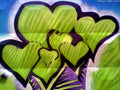 Graffiti Street Art photo Murals A4 316 (706) A4 Photo Print