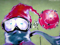 Graffiti Street Art photo Murals A4 338 (698) A4 Photo Print