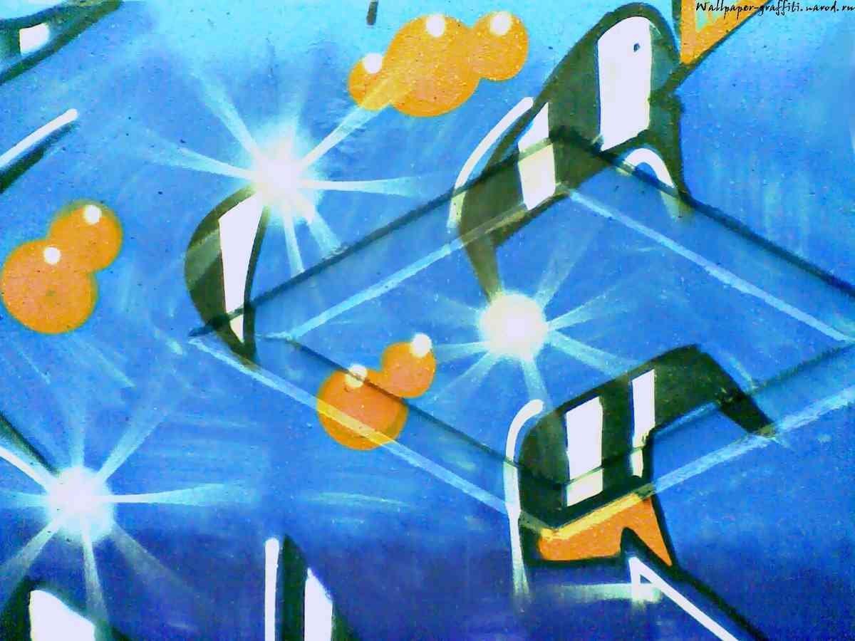 Graffiti Street Art photo Murals A4 348 (707) A4 Photo Print