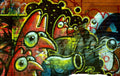 Graffiti Street Art photo Murals A4 355 (700) A4 Photo Print