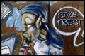 Graffiti Street Art photo Murals A4 364 (907) A4 Photo Print