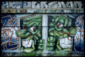 Graffiti Street Art photo Murals A4 371 (930) A4 Photo Print