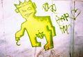 Graffiti Street Art photo Murals A4 385 (716) A4 Photo Print
