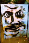 Graffiti Street Art photo Murals A4 414 (873) A4 Photo Print