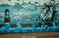 Graffiti Street Art photo Murals A4 443 (791) A4 Photo Print