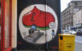 Graffiti Street Art photo Murals A4 454 (878) A4 Photo Print