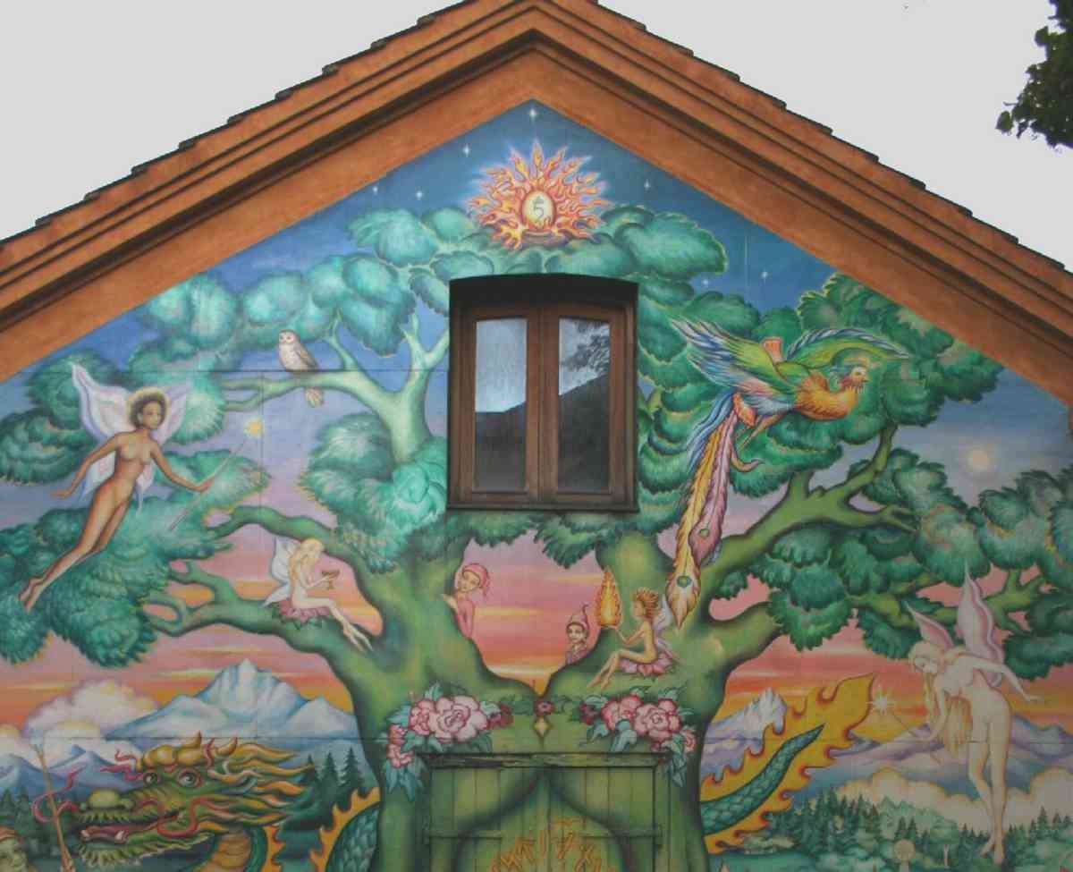 Graffiti Street Art photo Murals A4 465 (889) A4 Photo Print