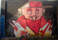 Graffiti Street Art photo Murals A4 473 (835) A4 Photo Print
