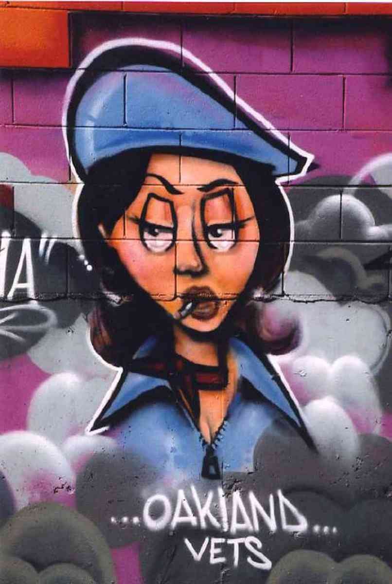Graffiti Street Art photo Murals A4 477 San Francisco aa (69) A4 Photo Print
